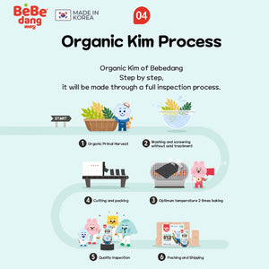 Bebedang Organic Roasted Seaweed (Box)