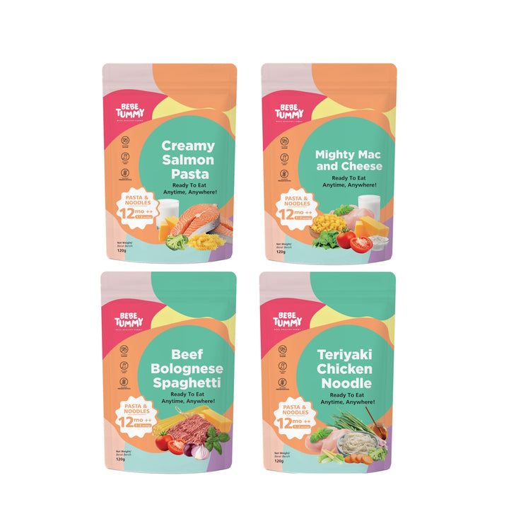 Bebe Tummy Ready to Eat Pasta/Noodle 90g