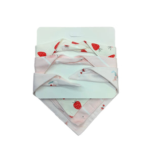 Smileey's 3pcs Bib Assorted (Triangle)