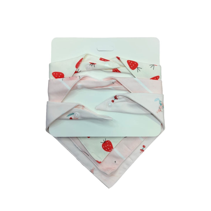 Smileey's 3pcs Bib Assorted (Triangle)