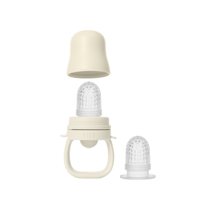 BIBS Baby Feeder Ivory with spare teat