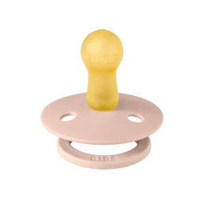 BIBS Colour pacifier round latex, Blush