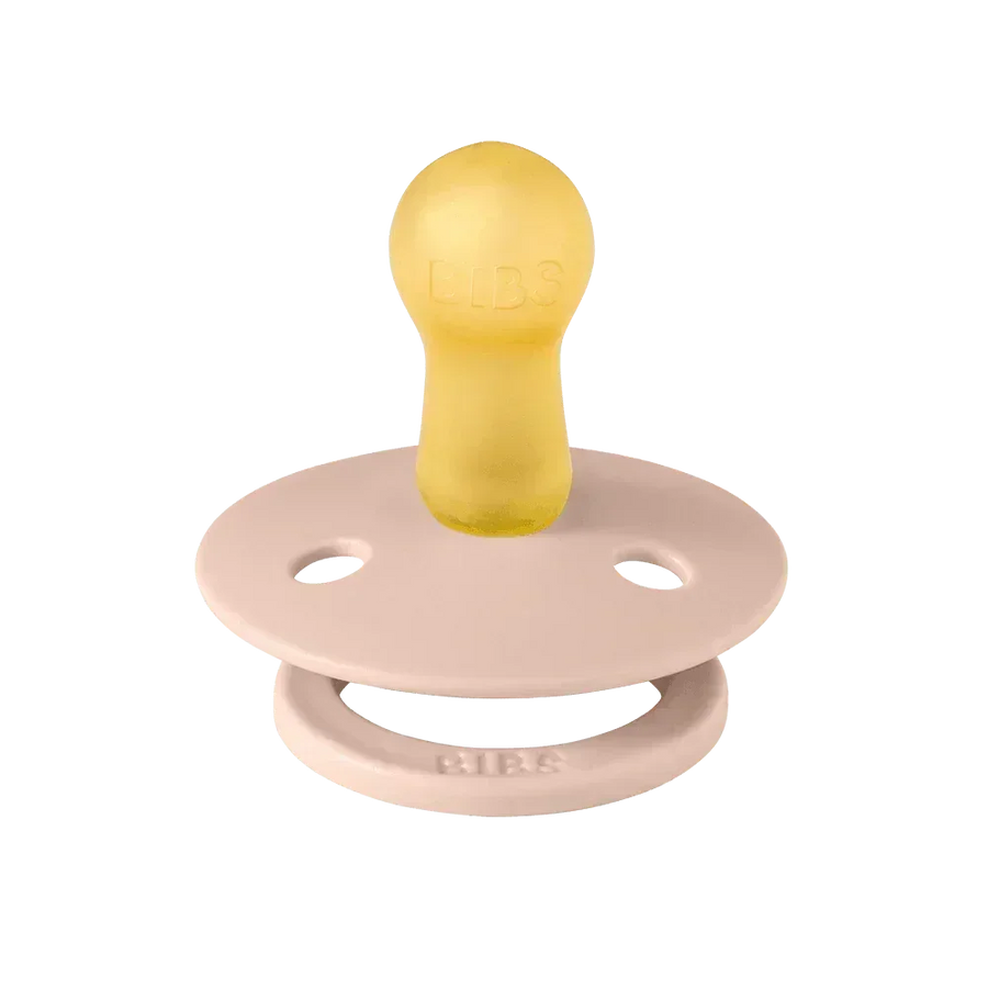 BIBS Colour pacifier round latex, Blush