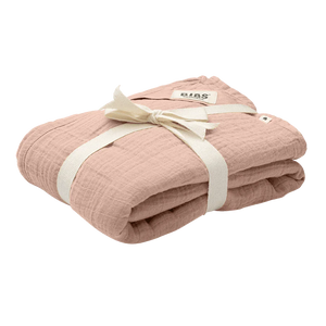 BIBS Muslin Swaddle 120x120cm Blush