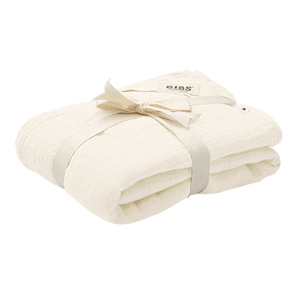 BIBS Muslin Swaddle 120x120cm Ivory
