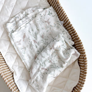 KAYS + KINS Bamboo Swaddle - Birds Ballet