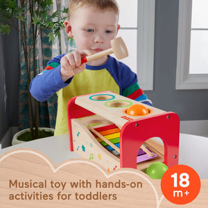 Fisher-Price Wooden Pound & Tap Bench Xylophone