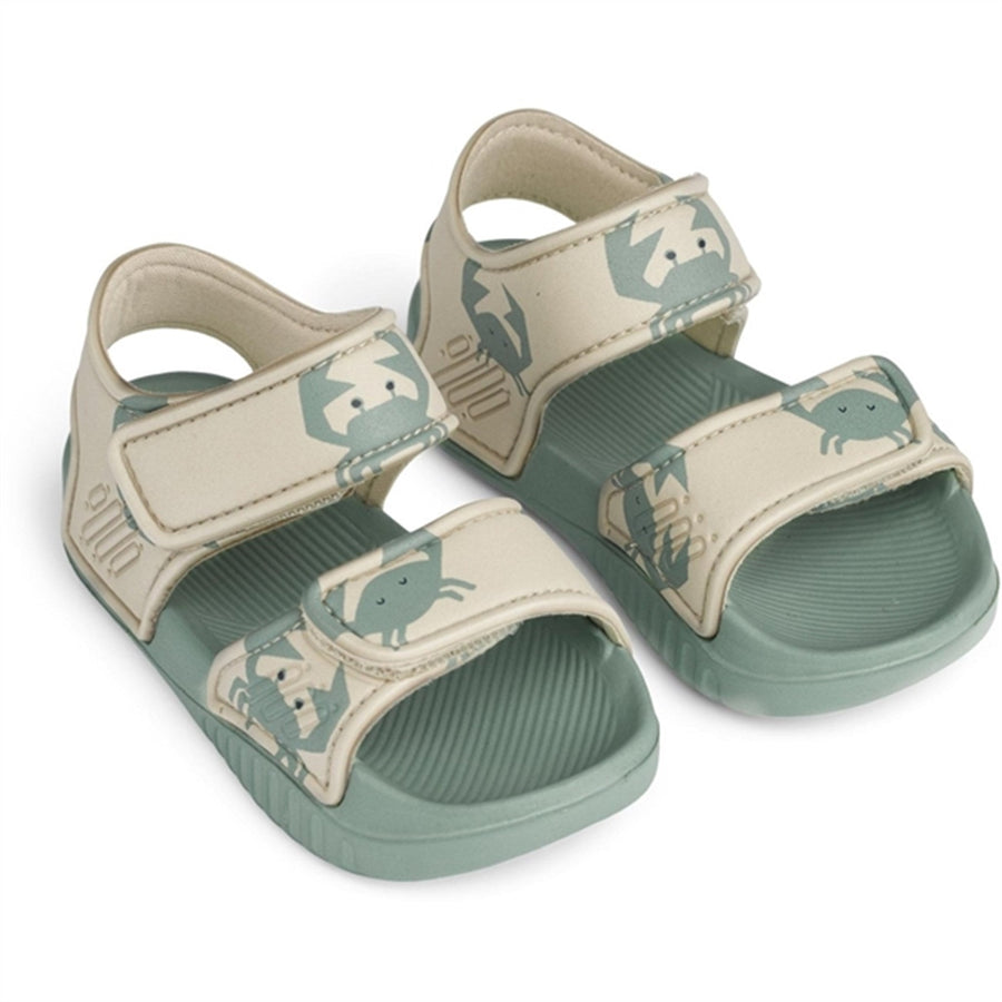 Liewood BLUMER strap sandals in Crab / Sandy, pair