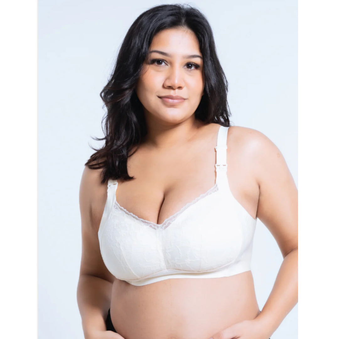 Bmama Premium Green Tea Silicone Grip Top Open Nursing Bra