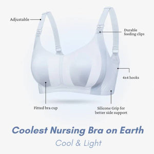 Bmama Premium Silicone Grip Antibacterial Top Open Air Nursing Bra