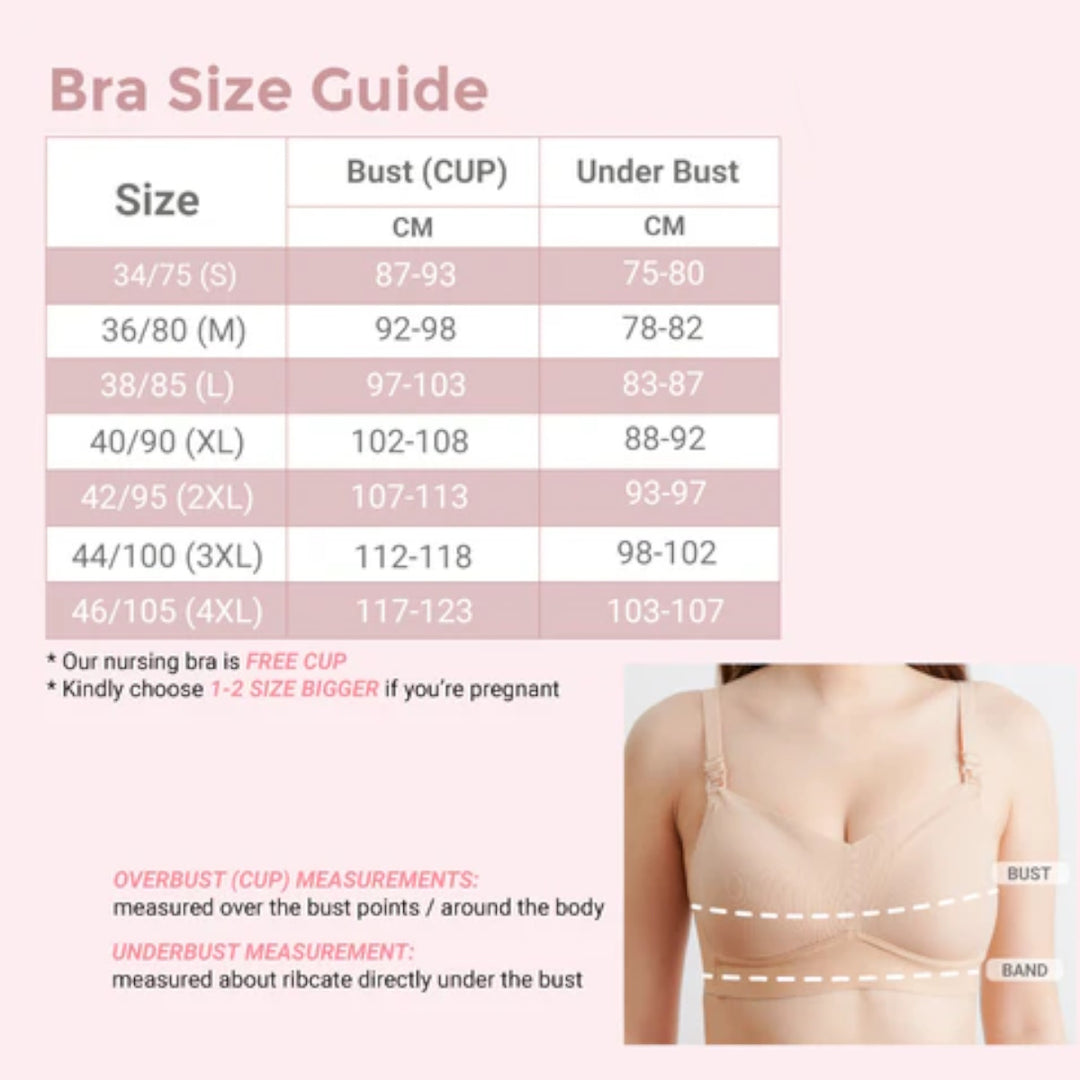 Bmama Premium Green Tea Lace Top Open Nursing Bra