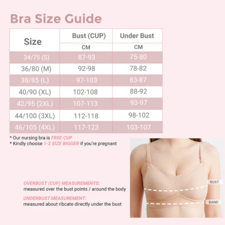 Bmama Premium Green Tea Silicone Grip Top Open Nursing Bra