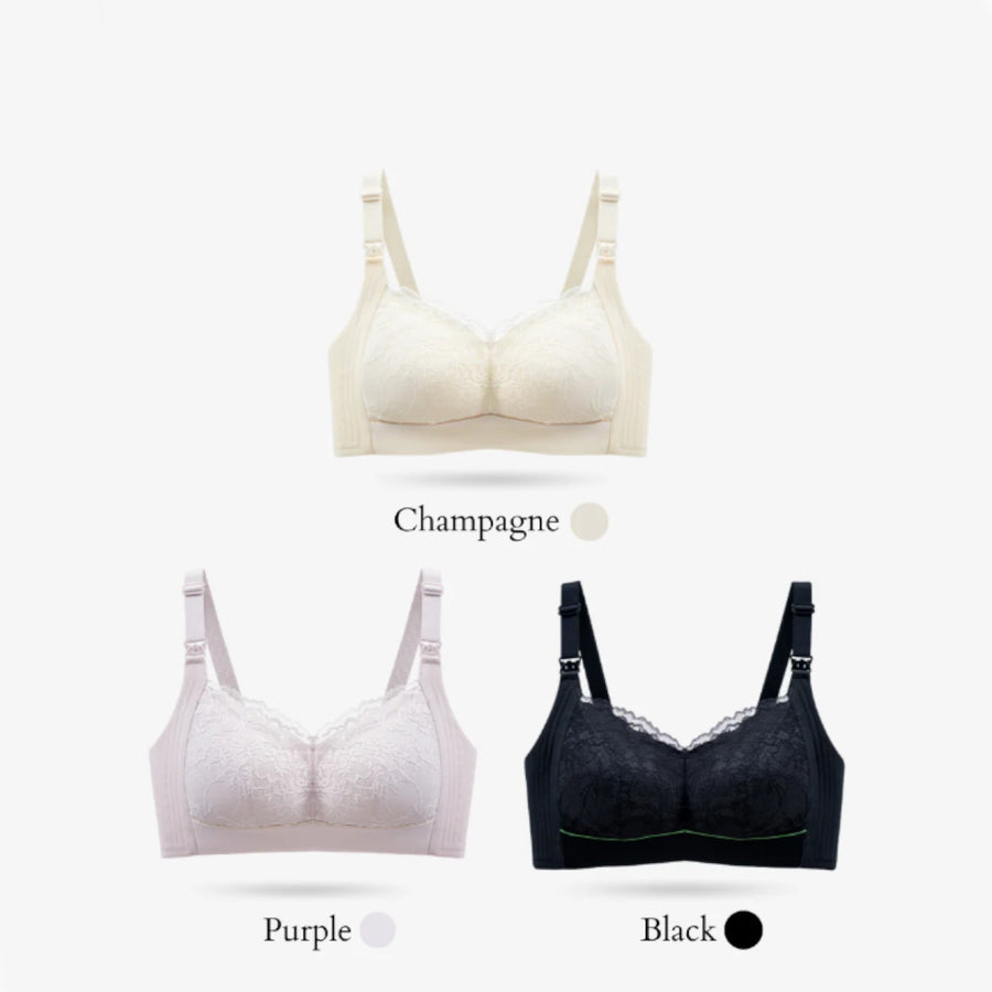 Bmama Premium Green Tea Silicone Grip Top Open Nursing Bra