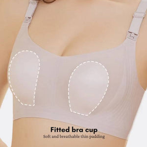 Bmama Premium Silicone Grip Antibacterial Top Open Air Nursing Bra