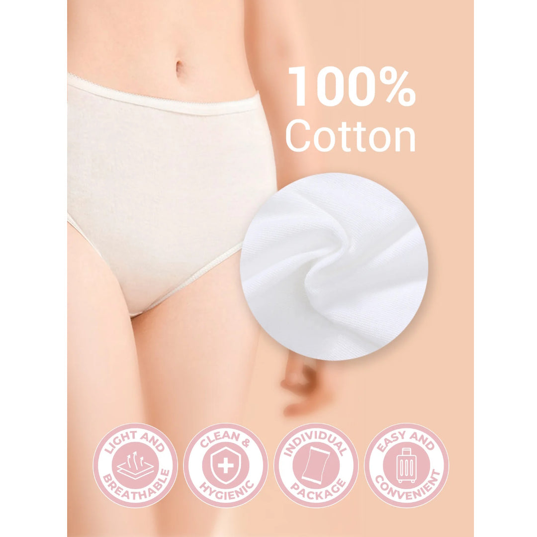 Bmama Full Cotton Disposable Panties 3XL (5pcs/pack)