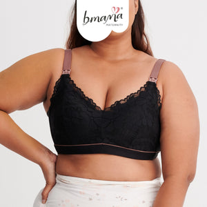 Bmama Lace Nursing Bra Bottom Line Big Cup