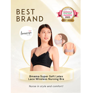 Bmama Lace Nursing Bra Bottom Line Big Cup