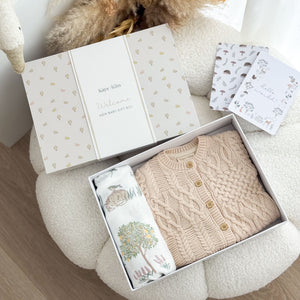 Kays+Kins gift box sleeve and tissue wrapper