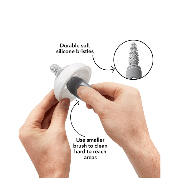Nuby Silicone Bottle Brush (No Stand)