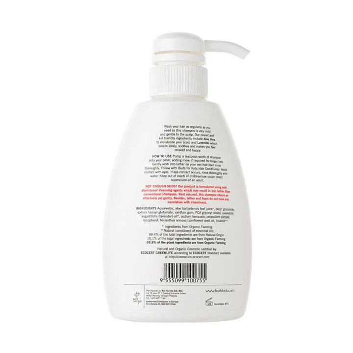 Buds Organics BFK Lavender Shampoo 350ml