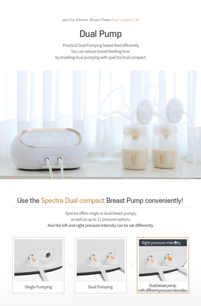 Spectra Dual Compact Double Breastpump