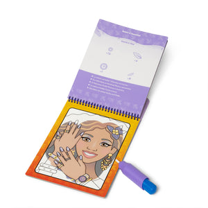 Melissa & Doug Water Wow! Water-Reveal Pad - Makeup & Manicures