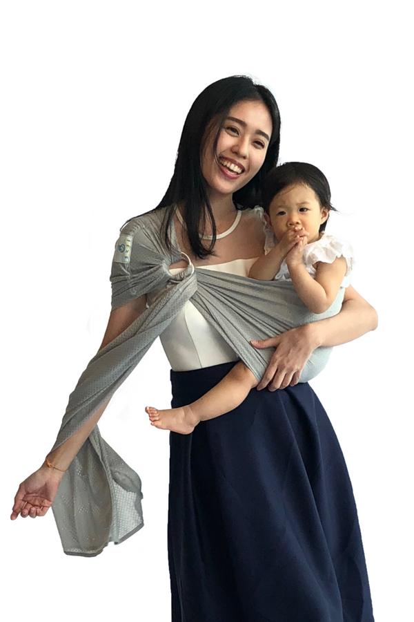 Sukkiri Breathable Ring Sling Baby Carrier - Happikiddo.com