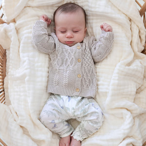 KAYS + KINS Organic Knit Cardigan