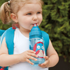 Skip Hop Zoo PP Straw Bottle 390ml / 13oz