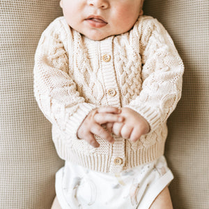 KAYS + KINS Organic Knit Cardigan 18-24M