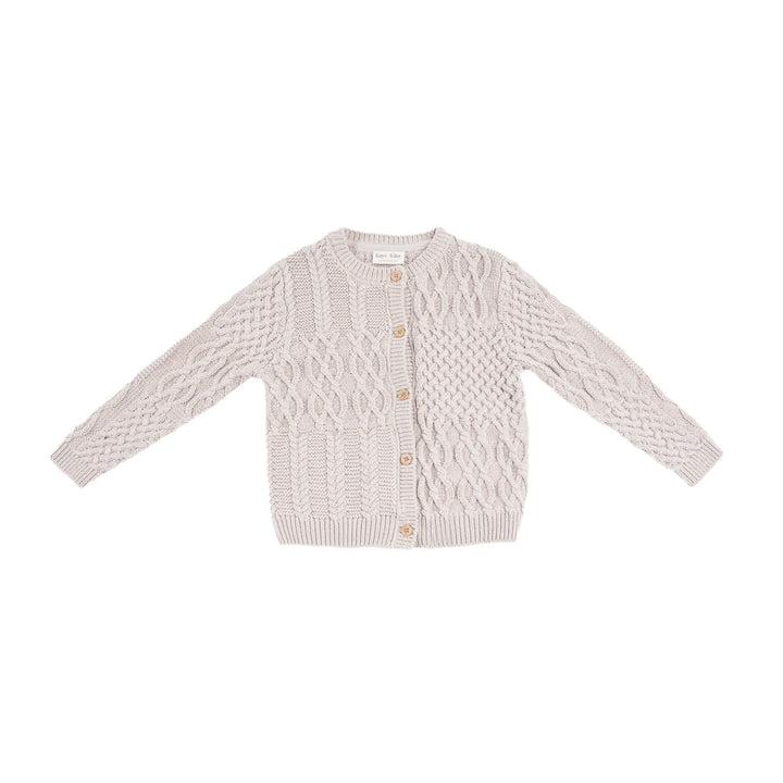 Kays + Kins Organic Knit Cardigan (12-18M) - Earth