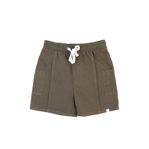 Kays+Kins Cargo Shorts in Pebble