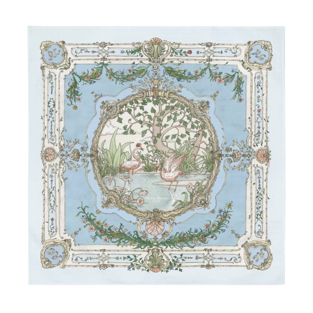 Atelier Choux CARRÉ - Tapestry Brilliant Blue