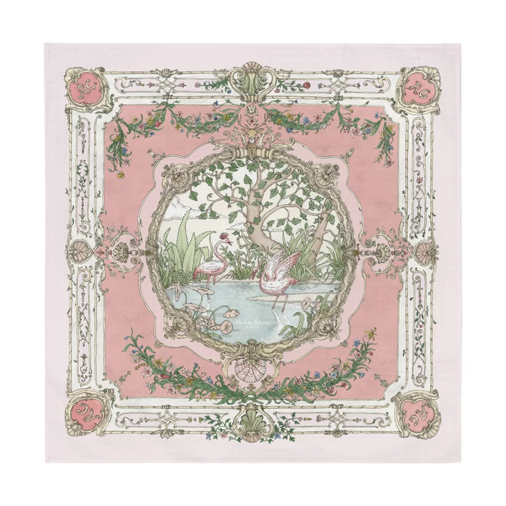 Atelier Choux CARRÉ - Tapestry Pink on Pink