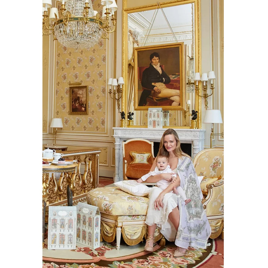 Atelier Choux CARRÉ - Tapestry Pink on Pink