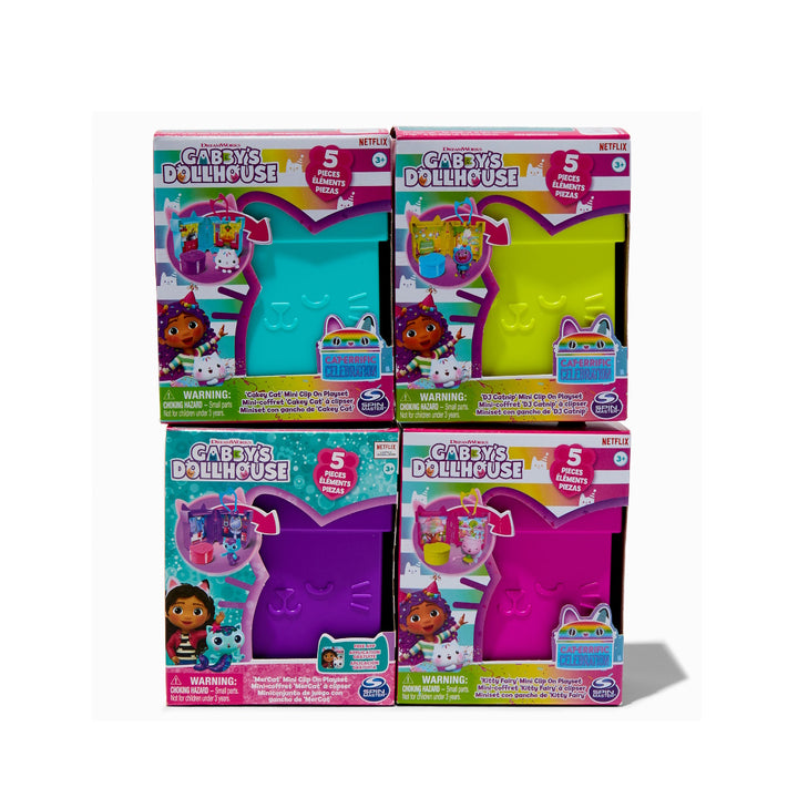 Gabby's Dollhouse Clip On Playset Assorted