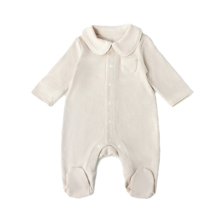 Twinkle Planet Organic Collar One Piece Pjyamas (0-3m)