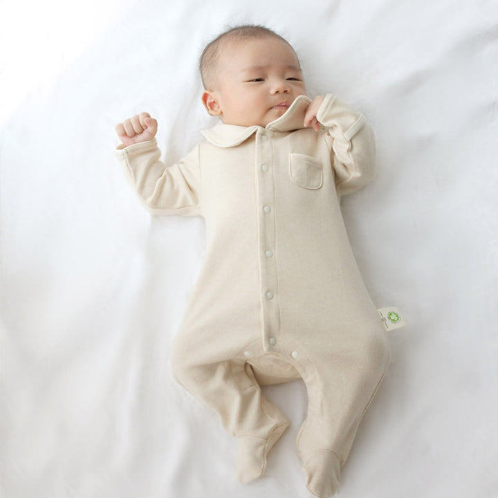 Twinkle Planet Organic Collar One Piece Pjyamas (6-12m)