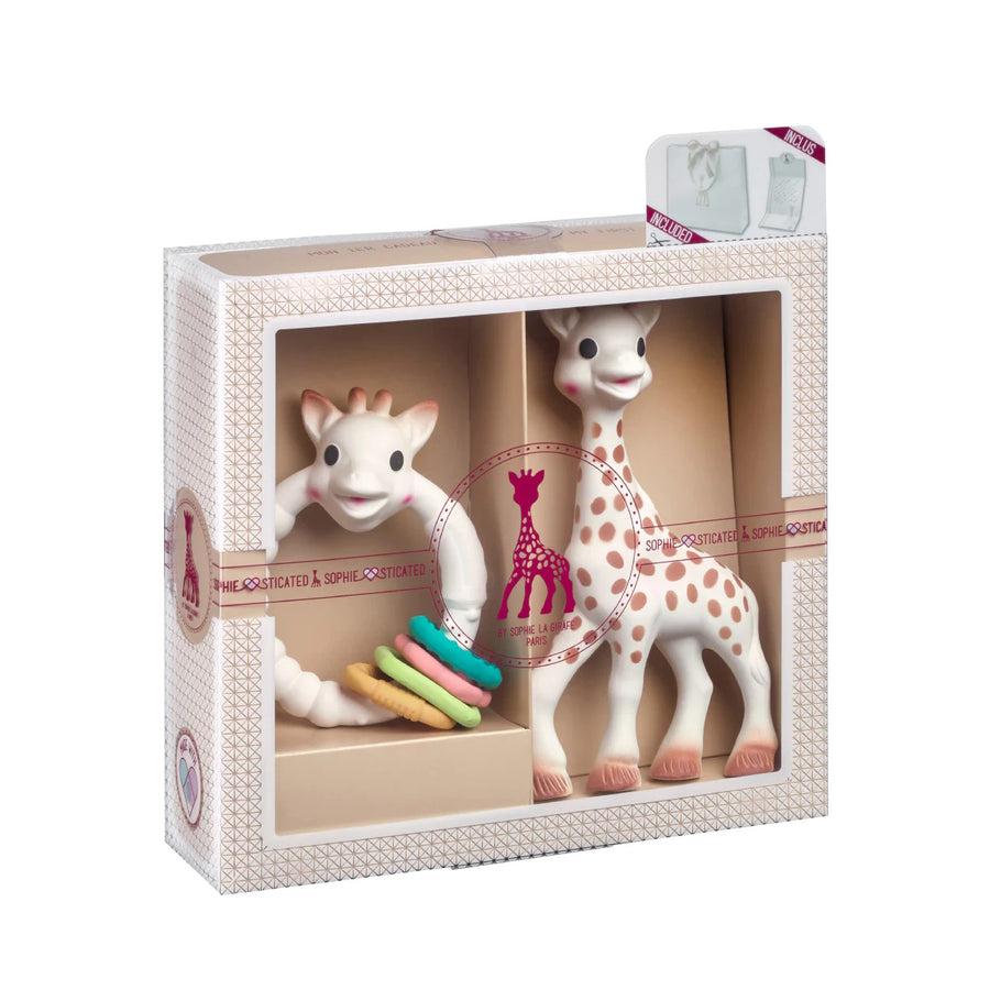 Sophie La Girafe Sophiesticated Colo' Rings Set