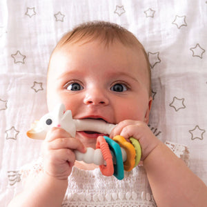 Sophie La Girafe Sophiesticated Colo' Rings Set