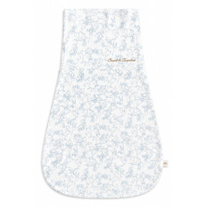 Count & Countess Baby Swaddle Bag in Toile De Jouy Blue