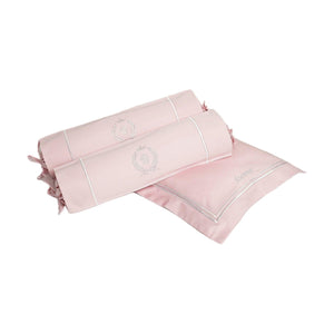Count & Countess Egyptian Cotton Pillow & Bolster Set in Cradle Pink