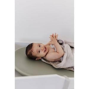 Baby on the sage Cuddle Changing Mat