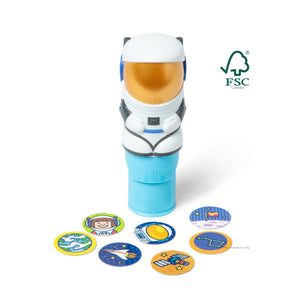 Melissa & Doug Sticker WOW! Activity Pad & Sticker Stamper - Astronaut