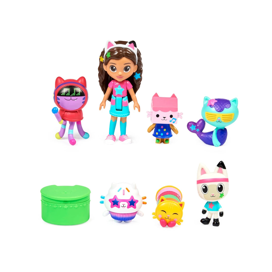 Gabby's Dollhouse Deluxe Figure Set Dance Party Theme