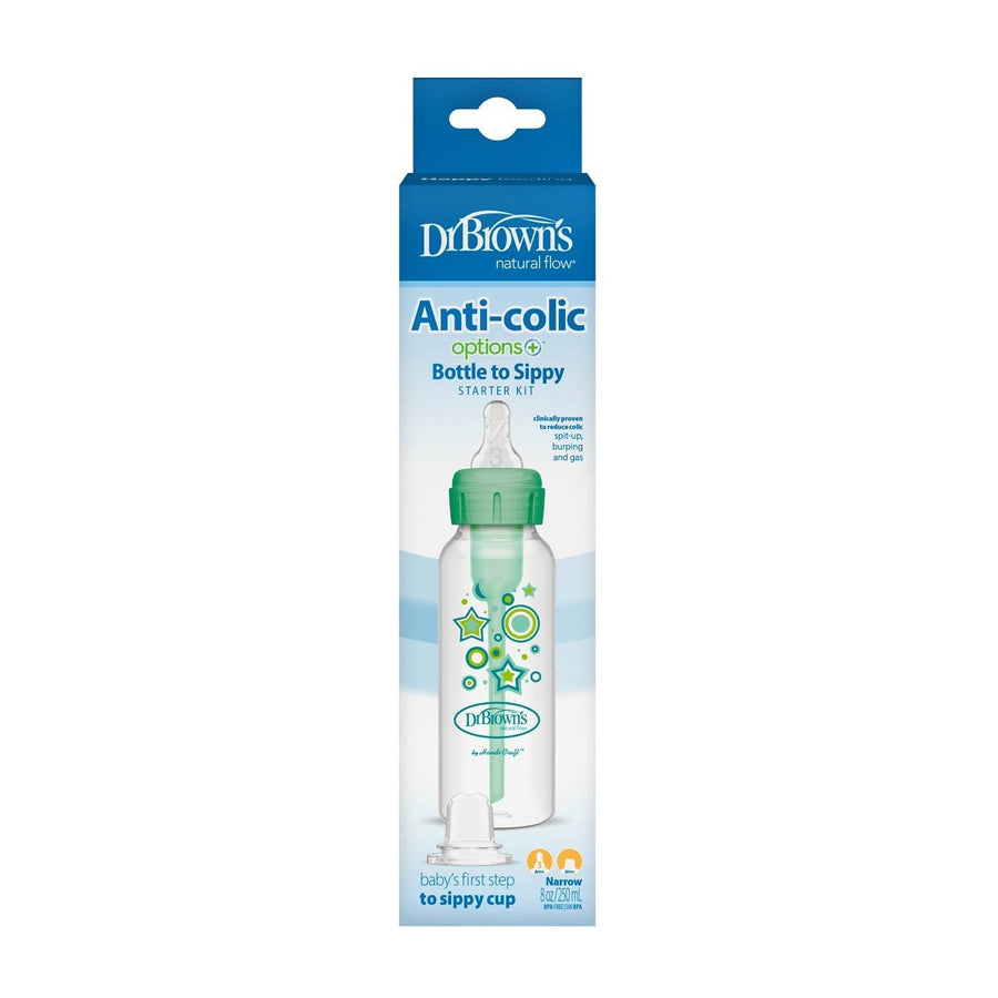 Dr. Brown's Narrow Options+ Bottle to Sippy Starter Kit