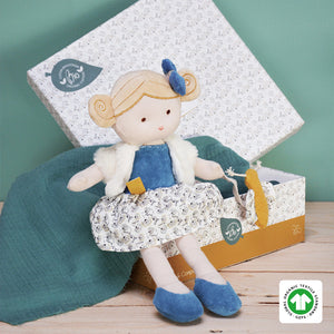 Jolijou organic cotton doll Pollen with its gift box