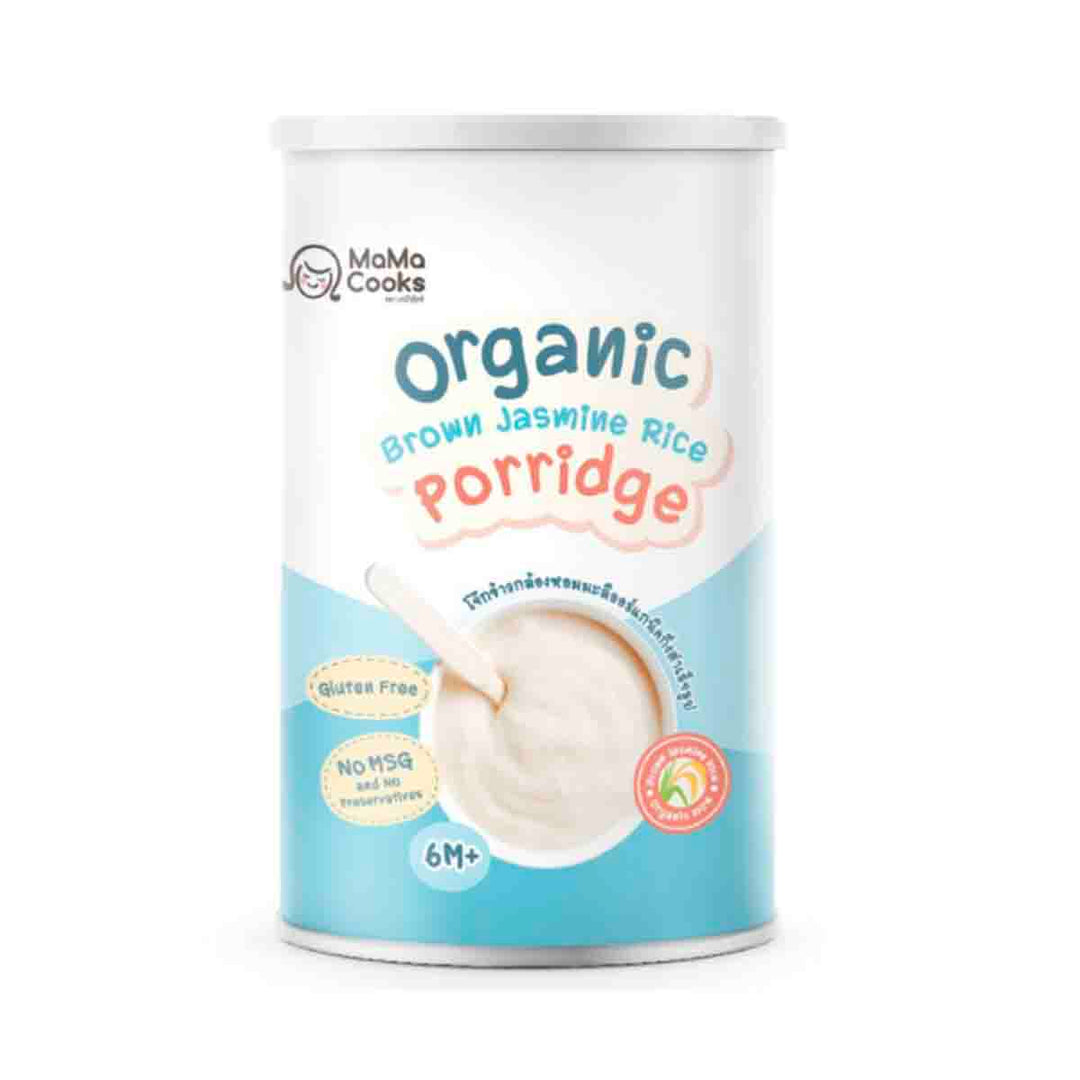 Mama Cooks Organic Baby Porridge Brown Jasmine Rice 180g