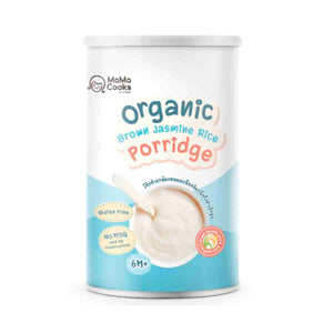 Mama Cooks Organic Baby Porridge Brown Jasmine Rice 180g