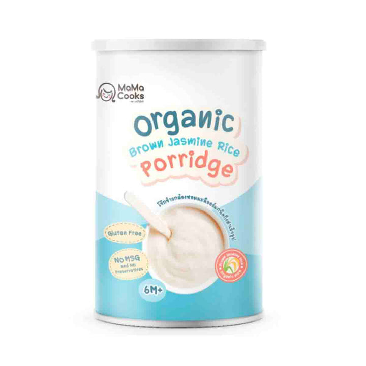 Mama Cooks Organic Baby Porridge Brown Jasmine Rice 180g